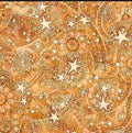 1776 Gold Star Paisley