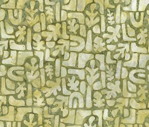 Banyan Batik Olive Leaves