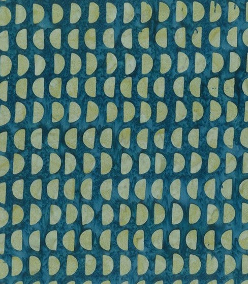 Banyan Batik Prussian Blue Half Moons