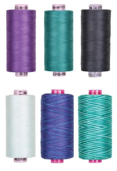 Batiks Thread Pack Midnight Tides