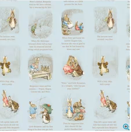 Benjamin Bunny Story Time Blue