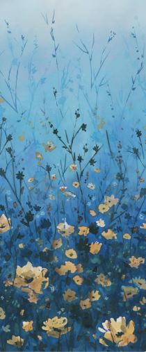 Blue Eyes Floral Meadow Ombre