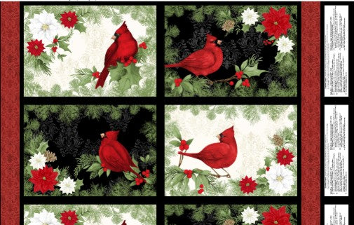 Cardinal Charm Placemat Panel