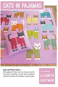 Cats In Pajamas Quilt & Pillow Pattern