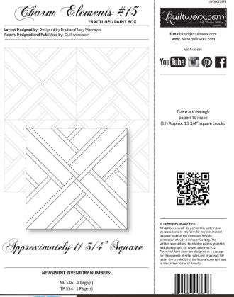 Charm Elements 15 - Fractured Paint Box
