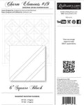 Charm Elements 19 - Diagonal Double Border Block