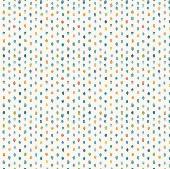 Clothworks Our World Dot Multi Color