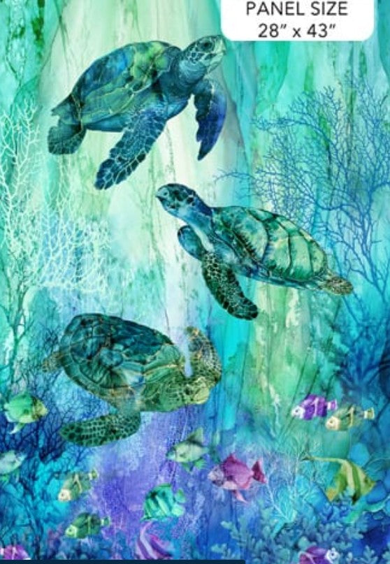 Coral Reef Underwater Panel