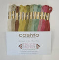 Cosmo Cotton Embroidery Floss Pack French Market 12 Colors