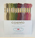 Cosmo Cotton Embroidery Floss Pack Highlands 12 Colors