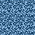 Counting Sheep Flowers Blue fabric bolt with floral and sheep patterns