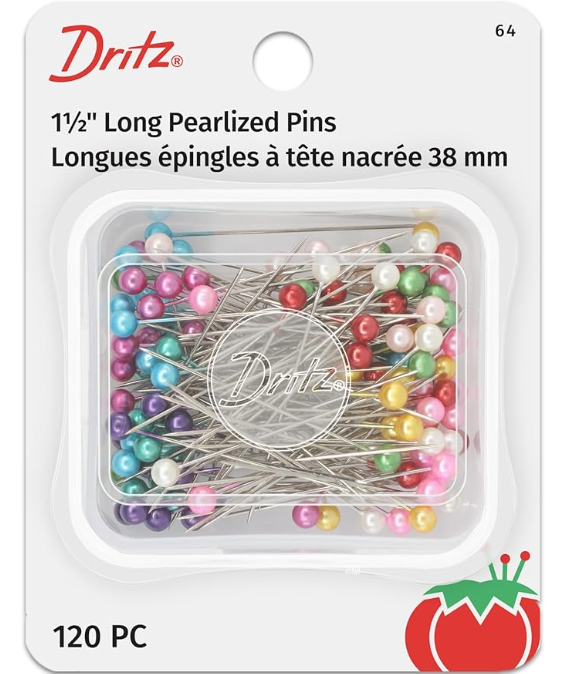 Dritz 1.5 inch Long Pearlized Pins