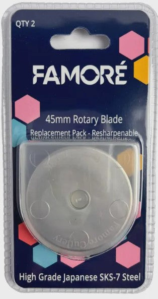 Famore 45mm Blades 2 ct