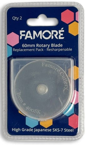 Famore 60mm Blades 2 ct