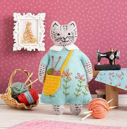 Felt Craft Kit Mrs. Cat