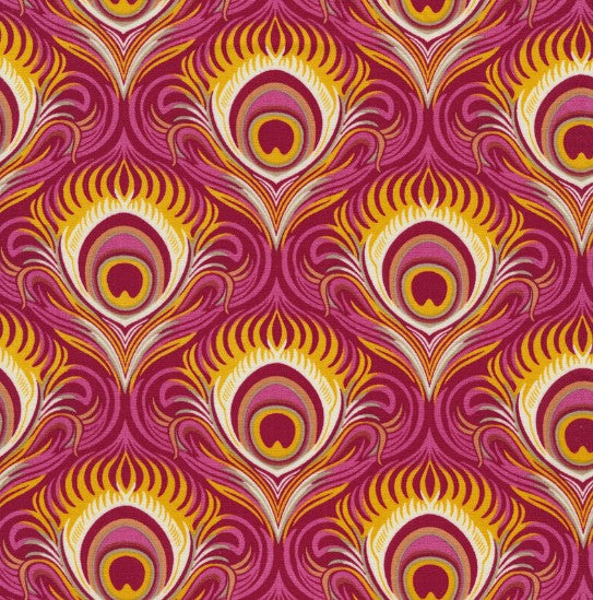 Figo Seduction Plum fabric bolt by Cedar Valley Crafts