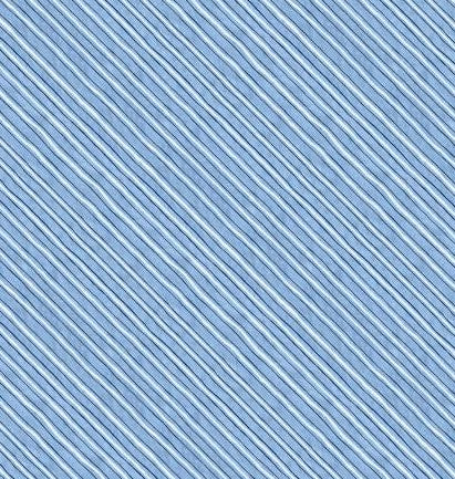 Frosty Frolic Blue White Stripe
