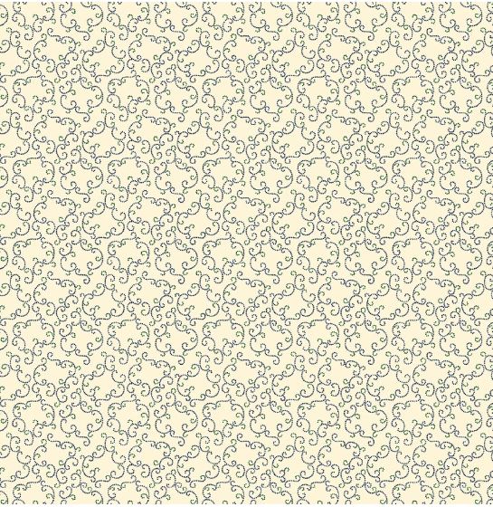 Henry Glass Cream Meandering Dots