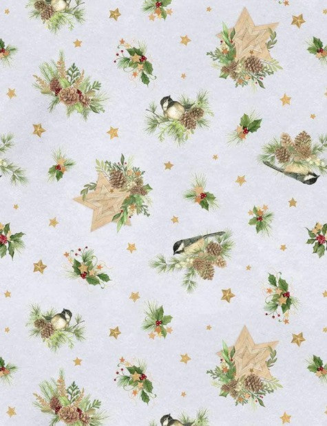 Let It Snow Gray Sparrows