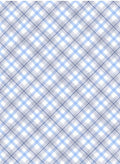 Let It Snow White Plaid