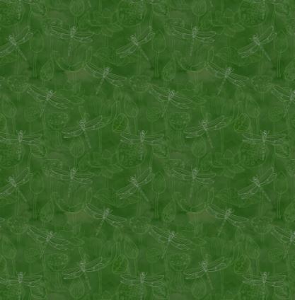 Lily Pond Green Dragonfly Blender