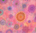 Lily Pond Light Raspberry Mandalas