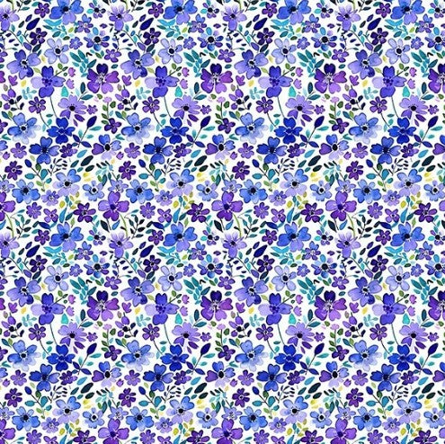 Lovelies Purple Floral