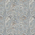 Meadow Blush Blue Paisley