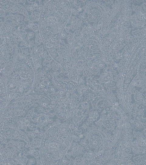 Meadow Blush Blue Paisley Lines