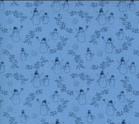 Moda CL French Blue Snowman