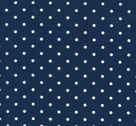 Moda CL Navy White Dots