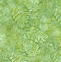 Monstreras Green Leaves Batik