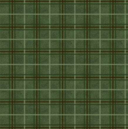 Oh My Gourd! Green Plaid