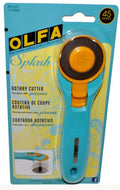 Olfa 45mm Rotary Cutter Splash Blue