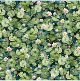 PB Koi Pond Sm Water Lilies