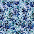 P&B Allover Graphic Floral Blues 108 inches