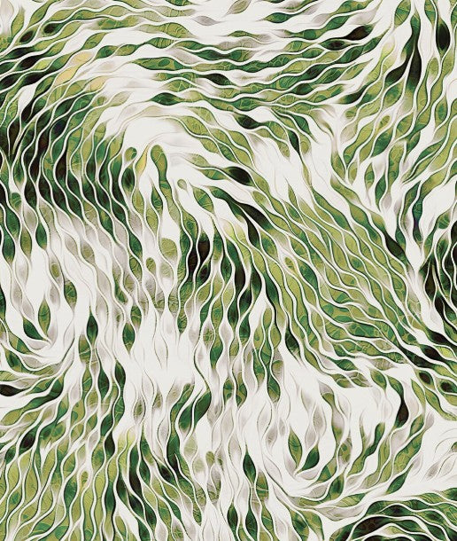 P&B Harmonious Strokes Greens 108 inches