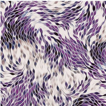P&B Harmonious Strokes Purples 108 inches