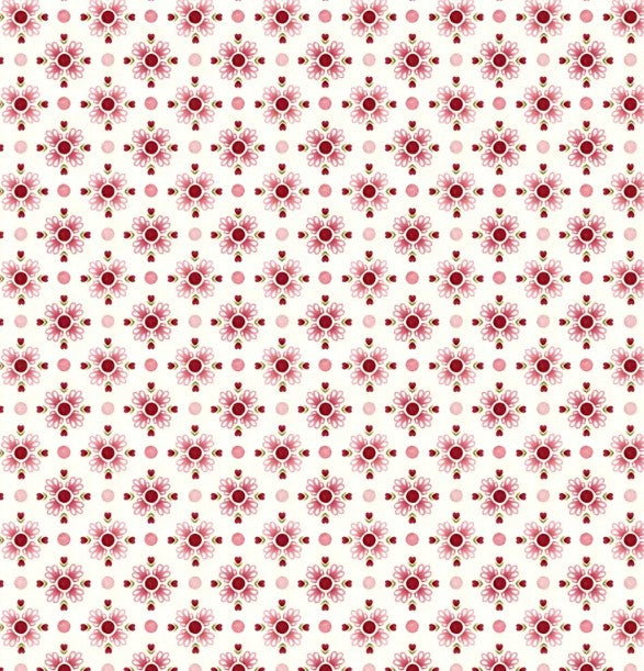 P&B Love Birds Geometrical Flowers
