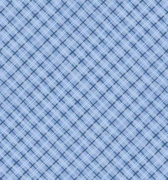 Paws At Play Blue Plaid