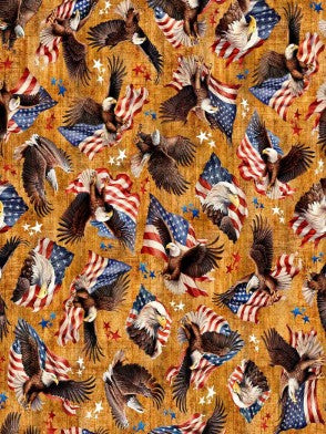 QT 1776 Gold Eagle Toss