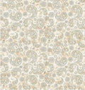 QT 1776 Star Cream Paisley