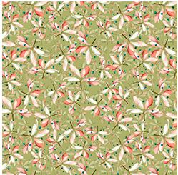 QT Dragonfly Gardens Sage Multi