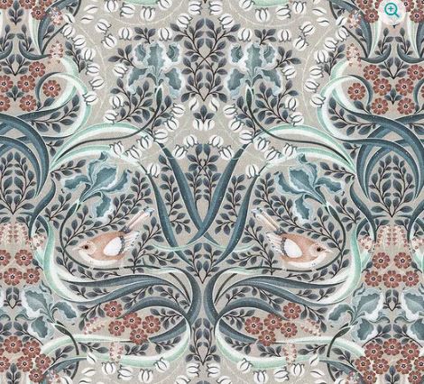 RK Feathers Flora Birds Sand