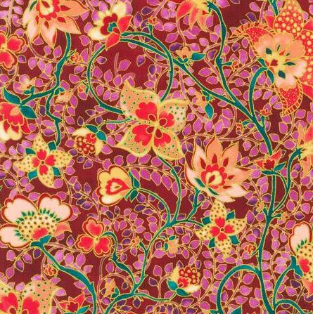 RK Floral Fig Metallic