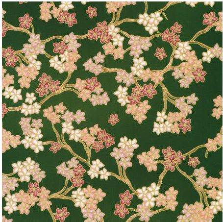 RK Graceful Cranes Forest Blossoms