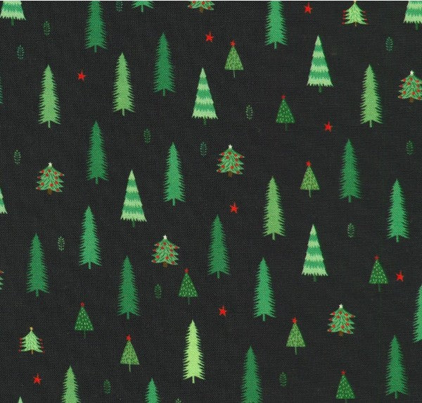 RK Tiny Tidings. Black Christmas Trees