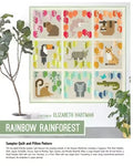 Rainbow Rainforest Quilt & Pillow Pattern