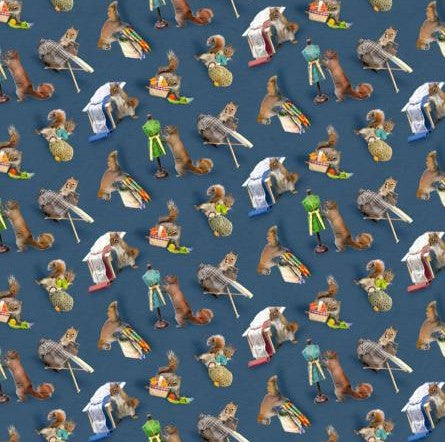 Secret Life Of Squirrels Dark Denim