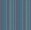 Secret Life Of Squirrels Embroidery Stripe Dark Denim
